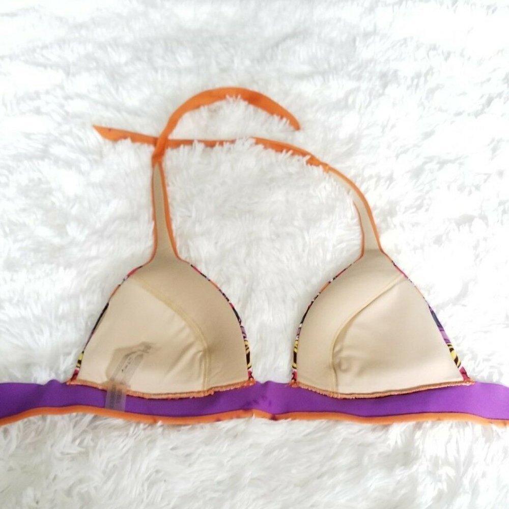Victoria's Secret Small Printed Padded Push Up Bik - Picture 4 of 5